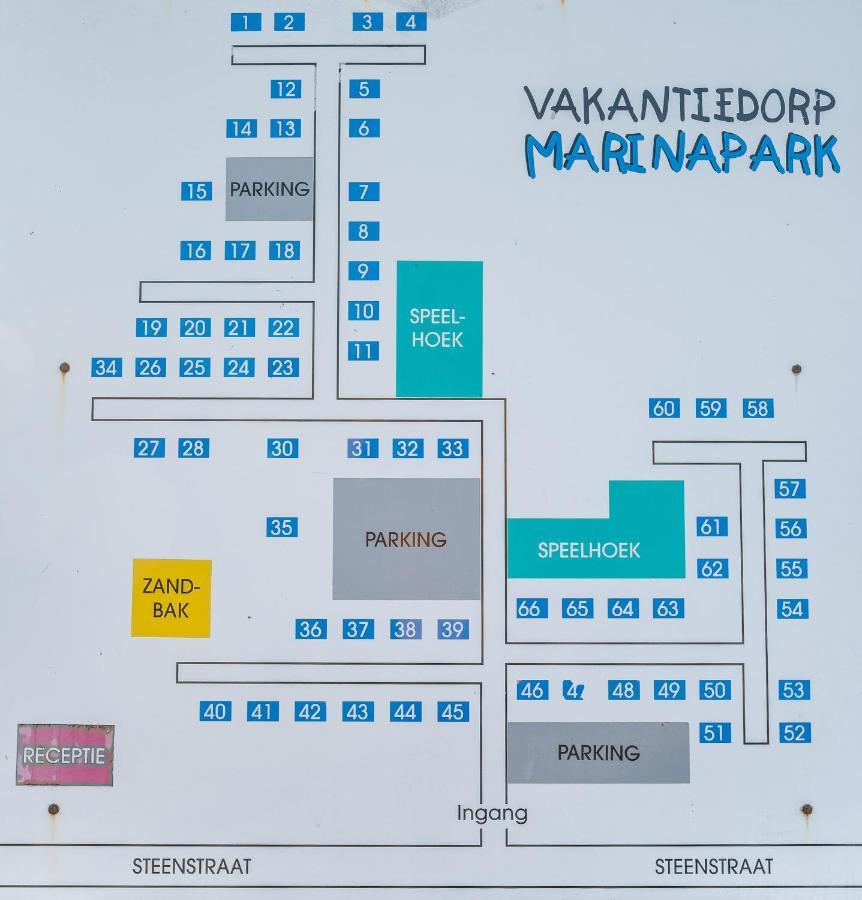 Westende Marinapark Bungalow Blue Миделкерке Екстериор снимка